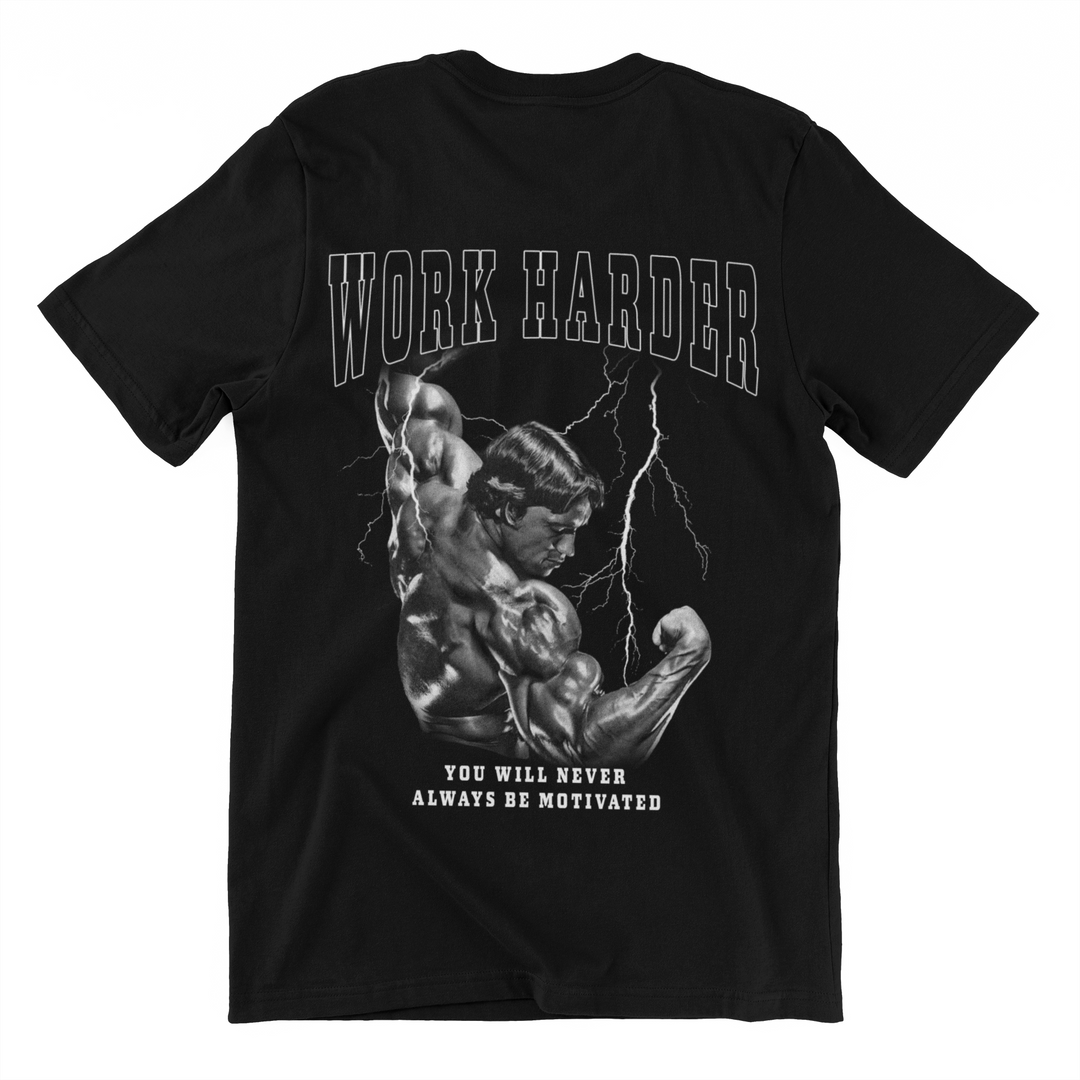 Work Harder (Backprint) Shirt