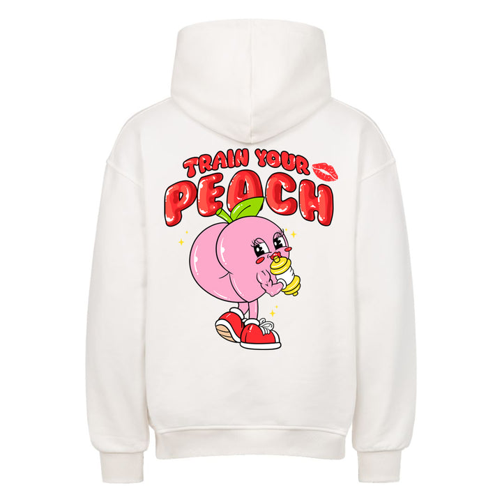 Train je Peach Oversized (Backprint) Hoodie