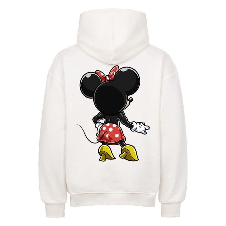 Girl mouse (Backprint) Oversized Hoodie
