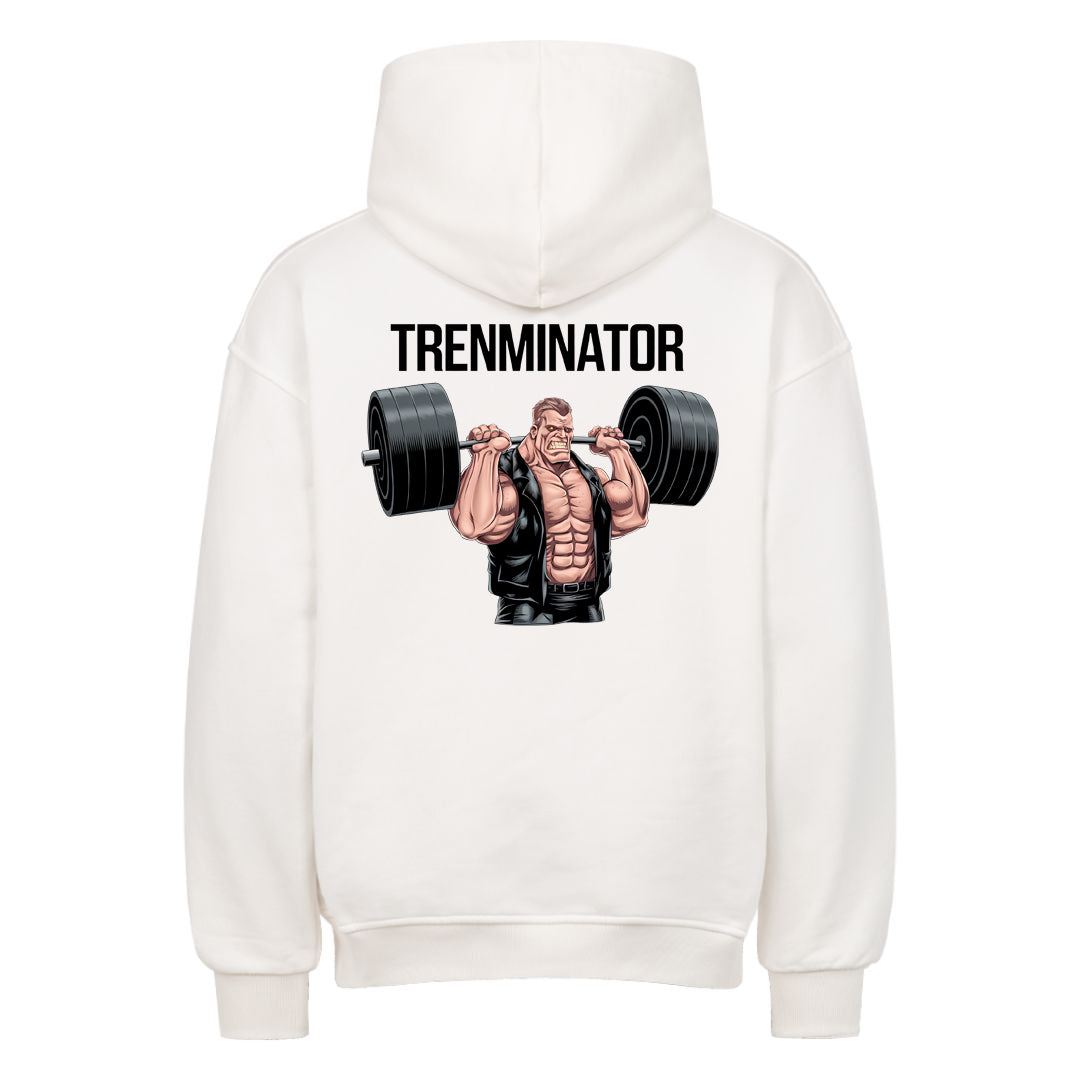 Sudadera con capucha de gran tamaño Trenminator (espalda estampada)