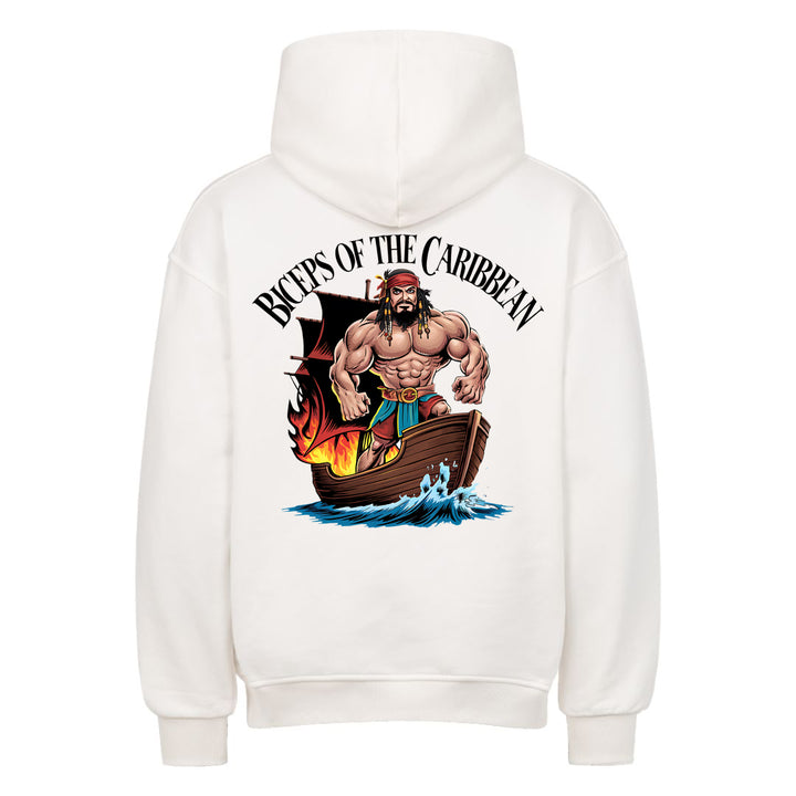 Biceps of the Caribbean Oversized (Backprint) Hoodie