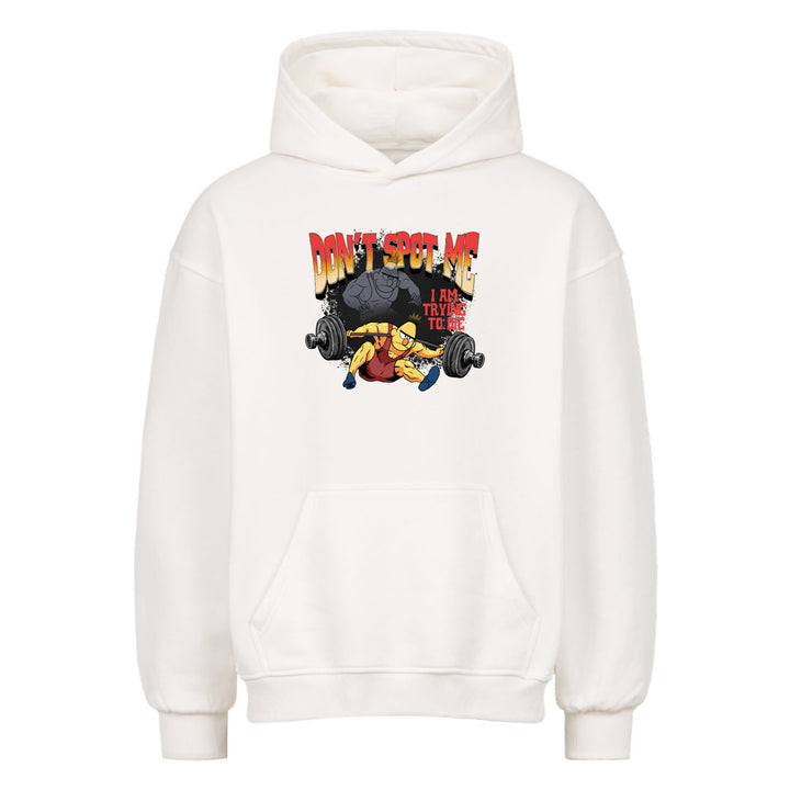 Spot me niet, oversized hoodie