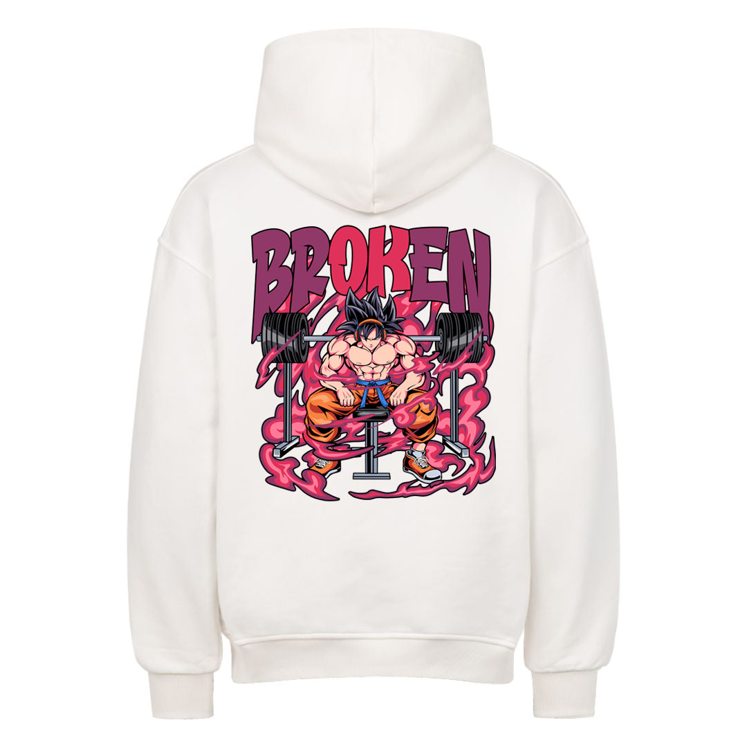 Broken Oversized (Backprint) Hoodie
