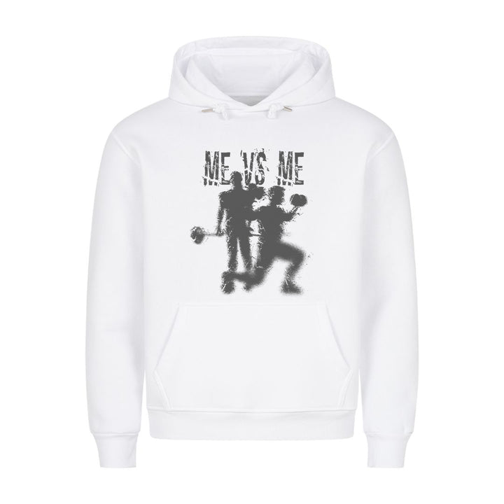 Me vs Me Hoodie - Mit Taschendruck