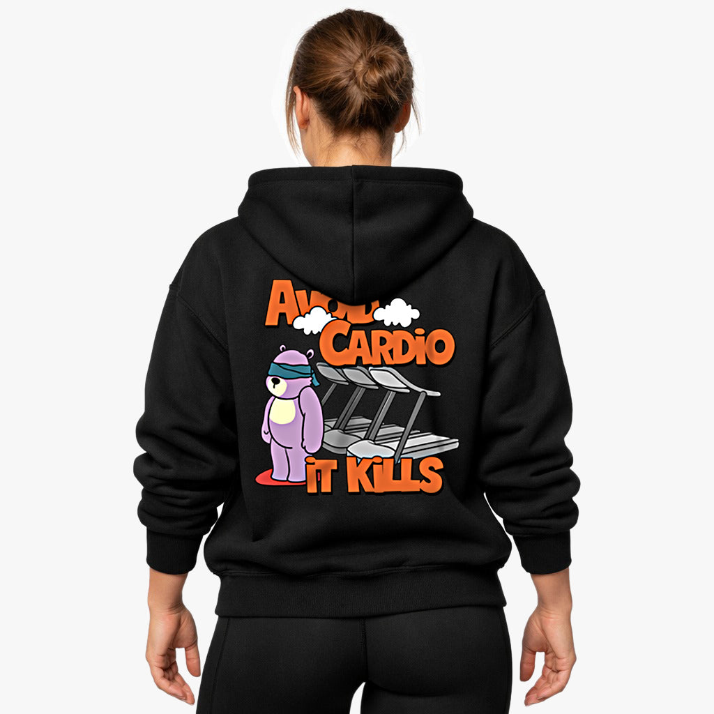 Vermijd Cardio Oversized (Backprint) Hoodie