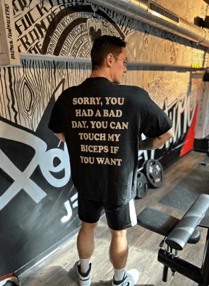 Bad day (Backprint) Oversized Shirt