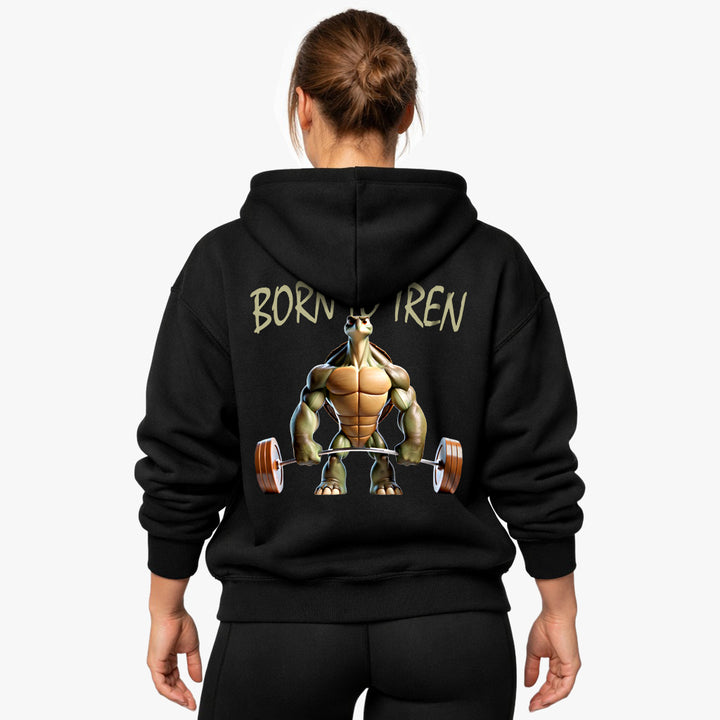Born to Tren (Backprint) Oversized Hoodie