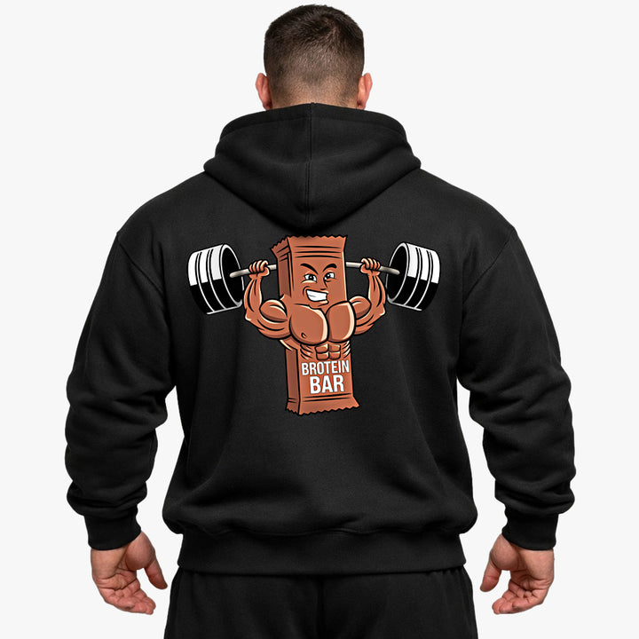 Brotein Bar (V2) Oversized (Backprint) Hoodie