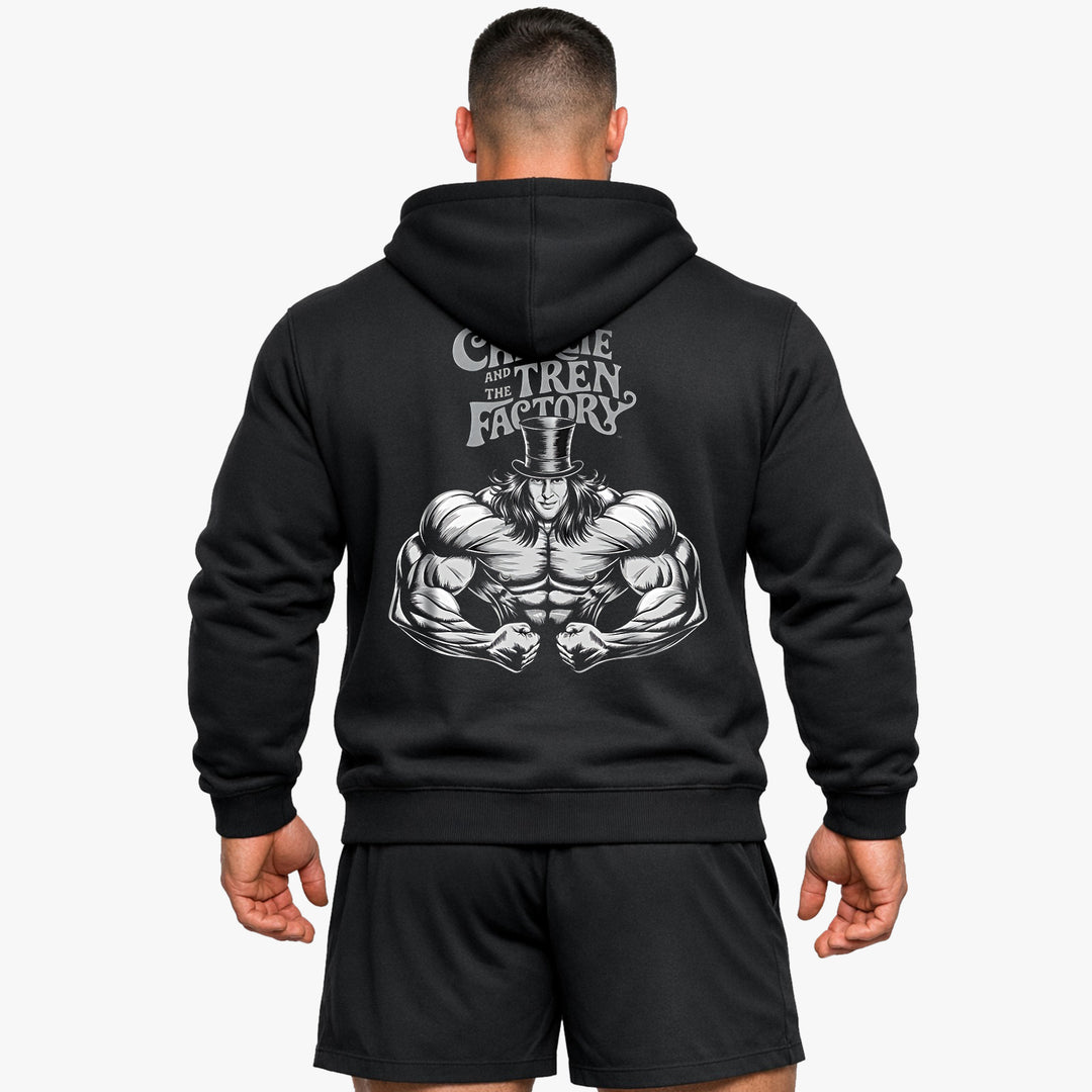 Charlie and the Tren Factory (Backprint) Hoodie
