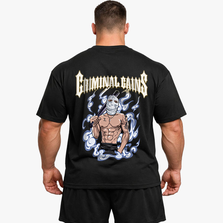 Criminal Gains Oversized (Backprint) Shirt