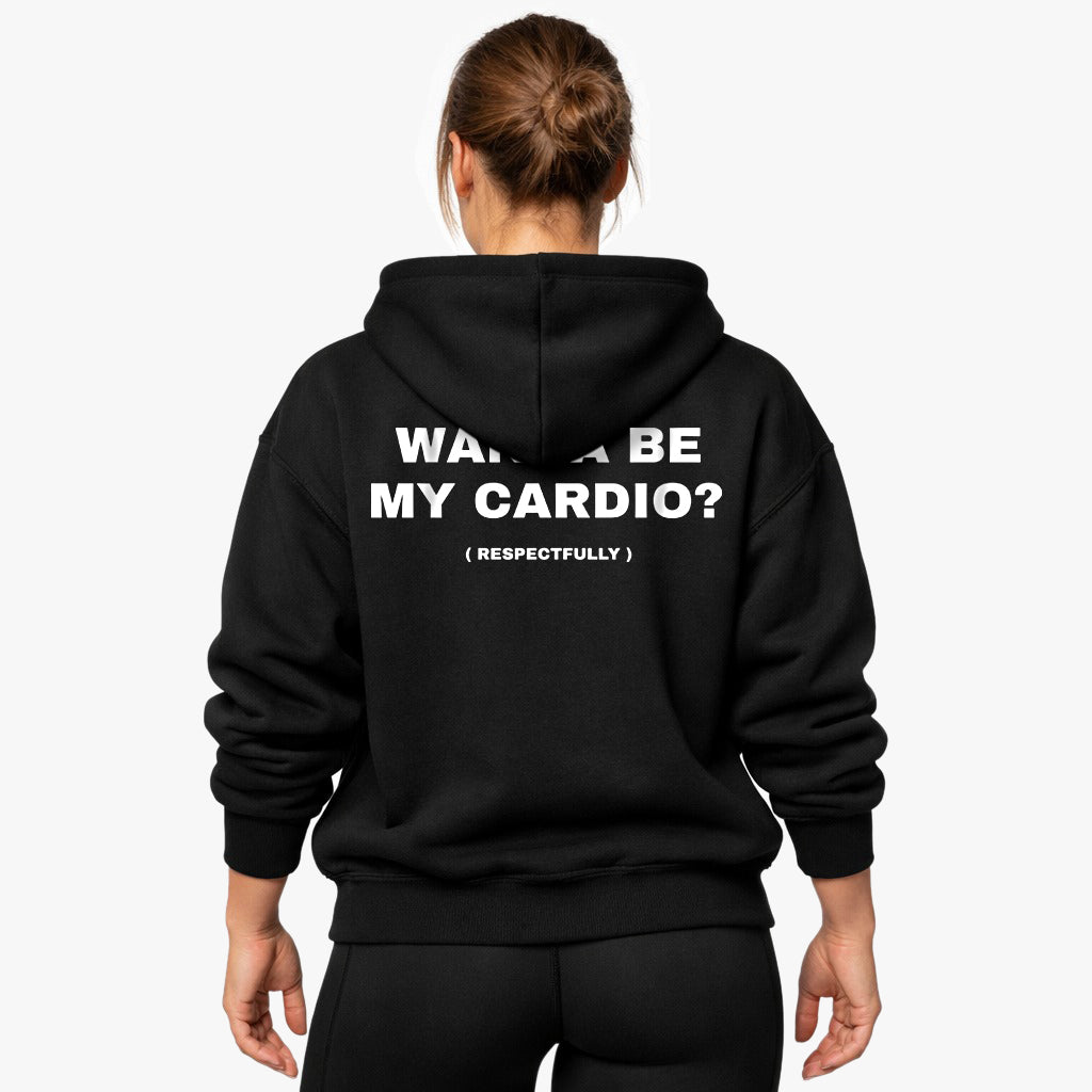 Wanna Be My (Backprint) Oversized Hoodie