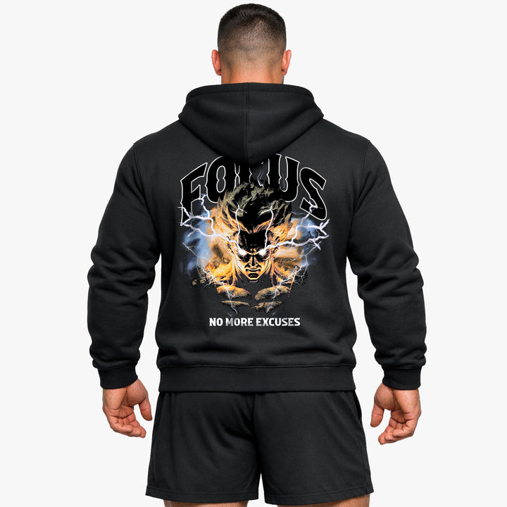 Sweat à capuche Focus (backprint)