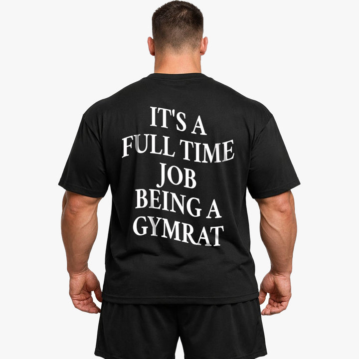 Full time job Oversized (Backprint) Shirt