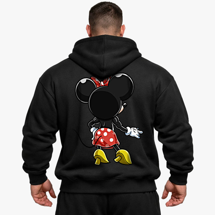 Girl mouse (Backprint) Oversized Hoodie