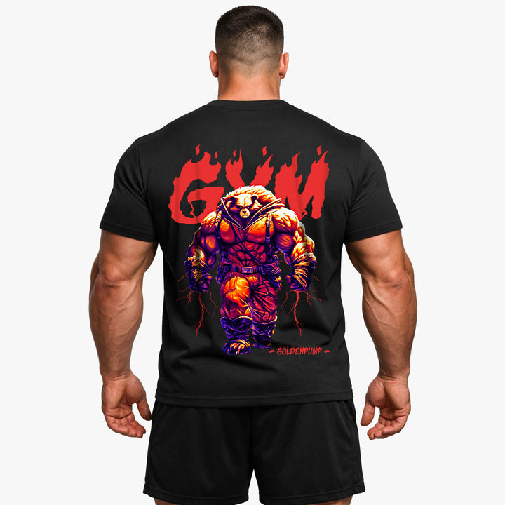 Gym-Fire (Backprint) Shirt