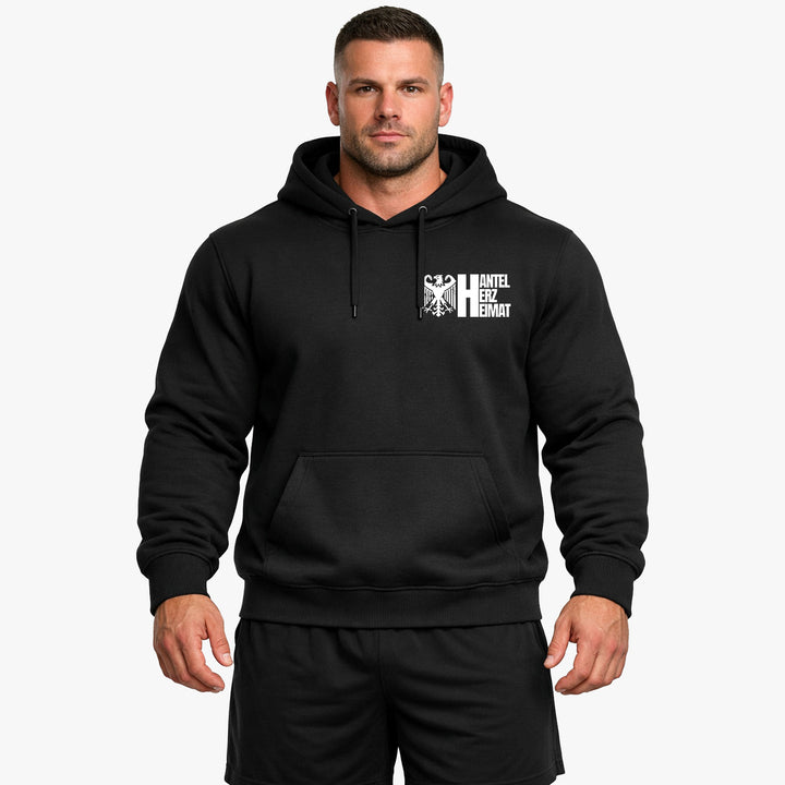 Hantel,Herz,Heimat Hoodie