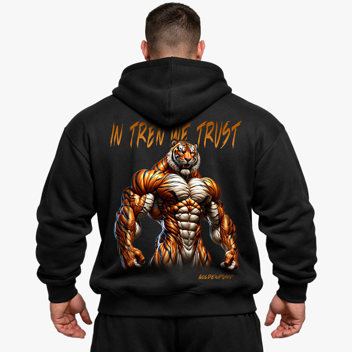 In Tren We Trust (Backprint) Oversized Hoodie