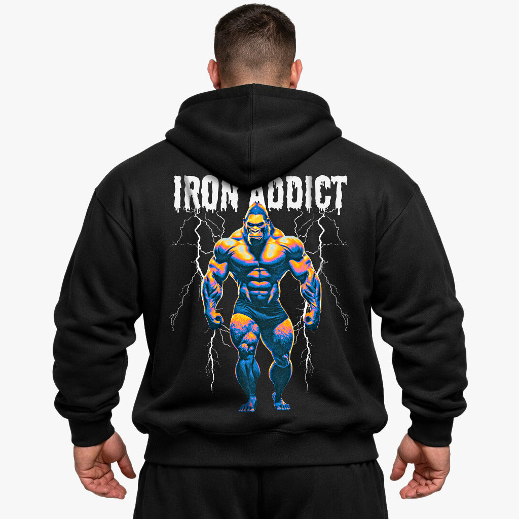 Iron addict Oversized Hoodie