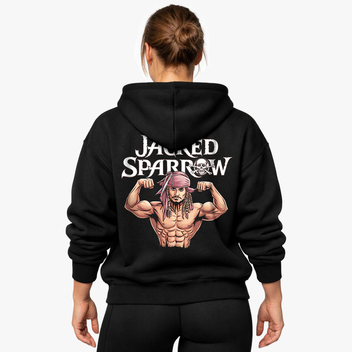 Jacked sparrow Oversized (Backprint) Hoodie