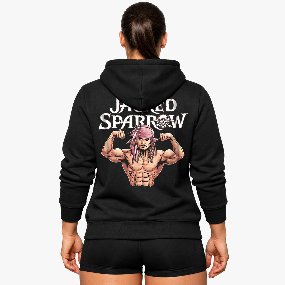 Jacked sparrow (backprint) hoodie