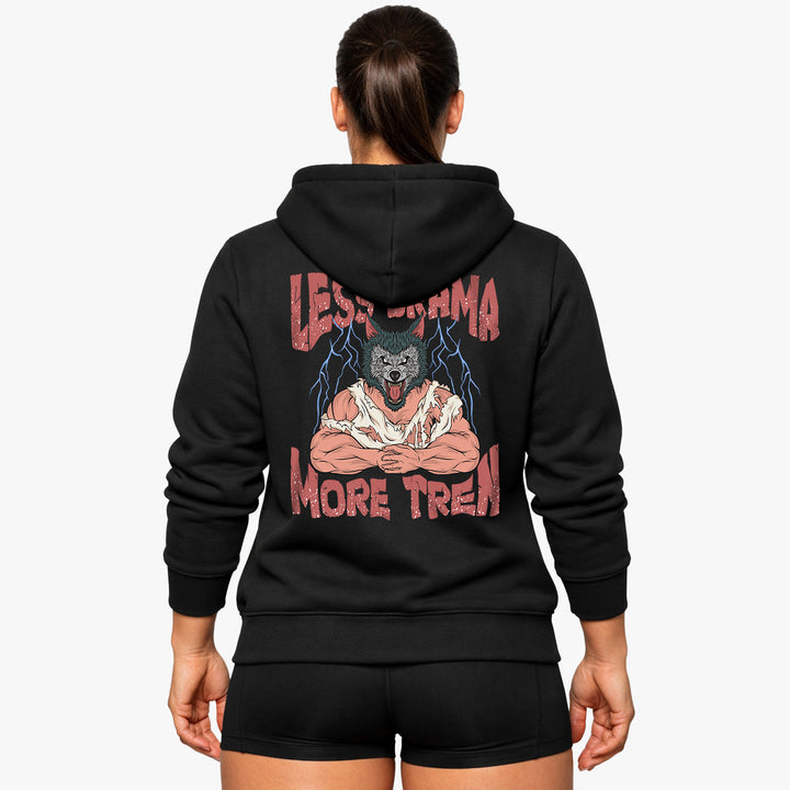Less drama (Backprint) Hoodie