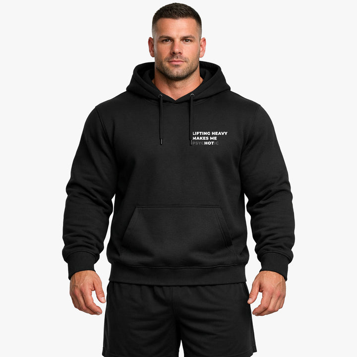 Lifting Psycho (Frontprint) Hoodie