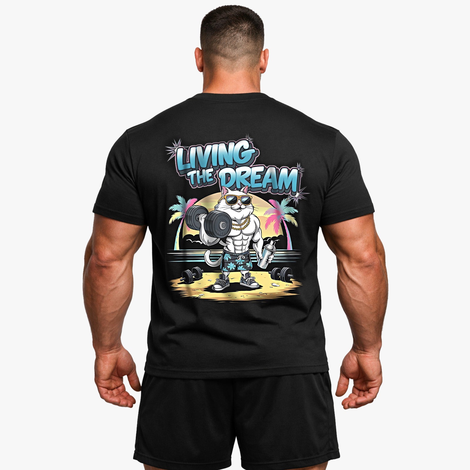 Living the Dream (Backprint) T-Shirt