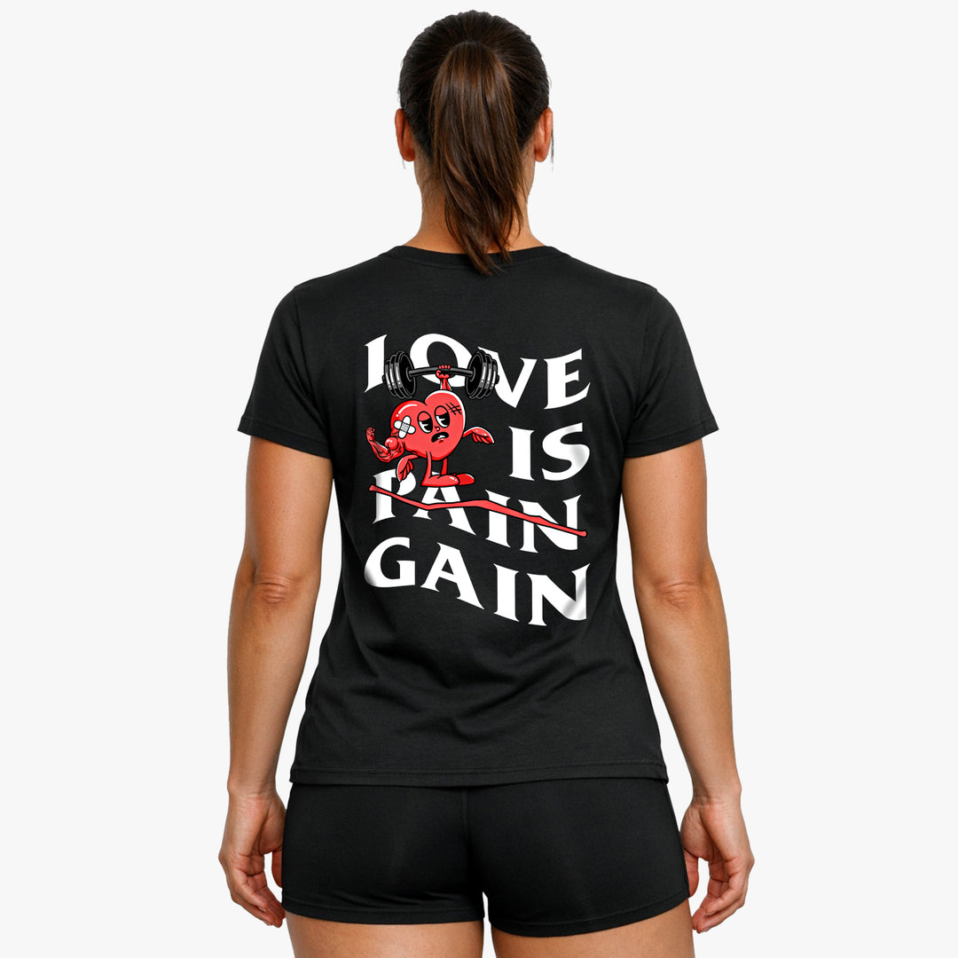 Camisa Love is Gain (Backprint)