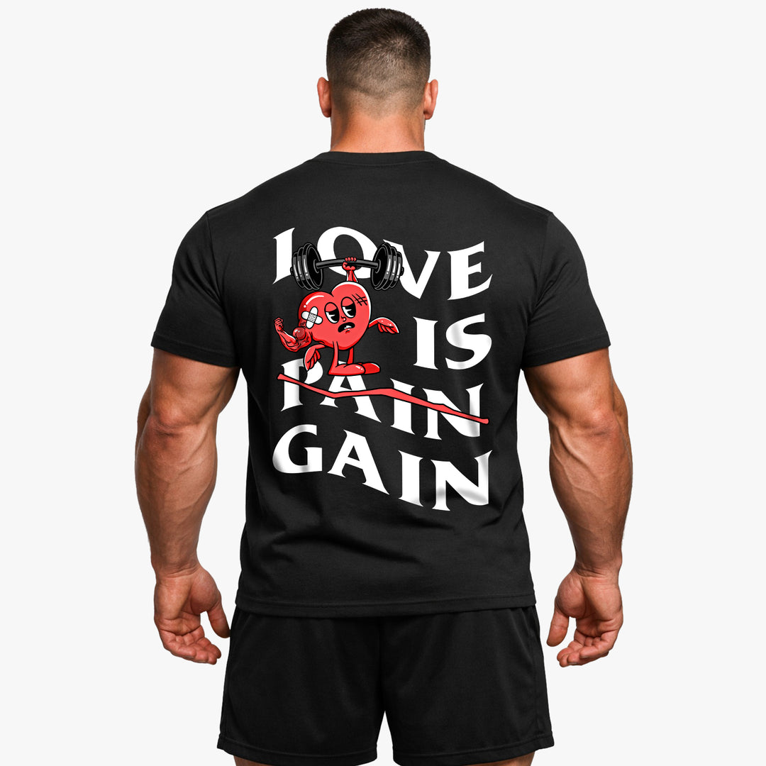 Camisa Love is Gain (Backprint)