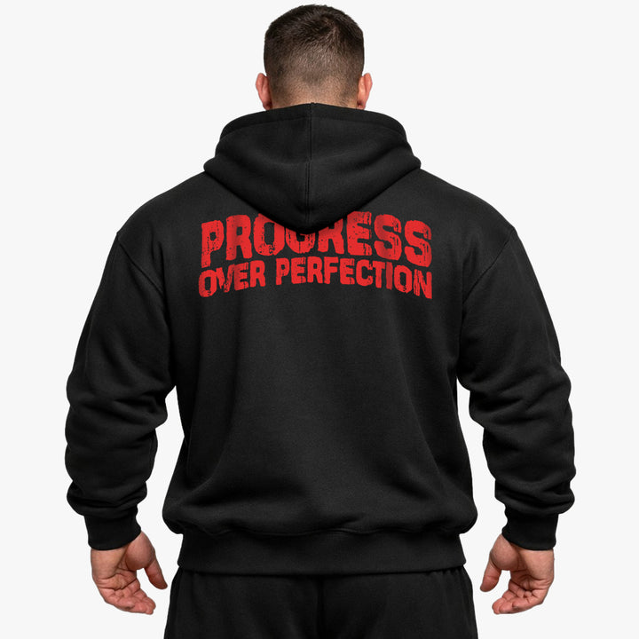 Progress Over Perfection (Backprint) Oversized Hoodie