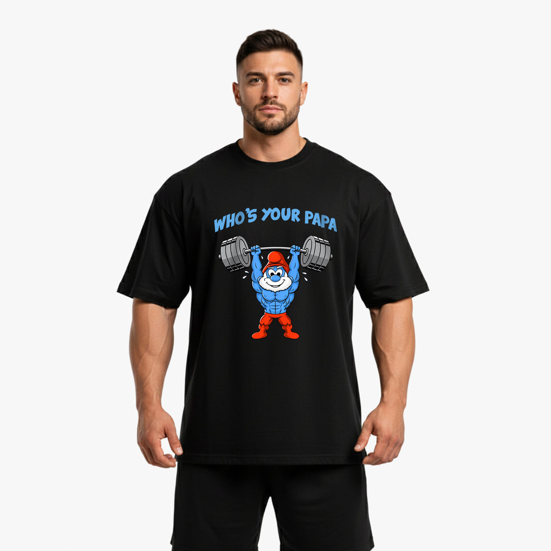 Who's your papa Oversized Shirt