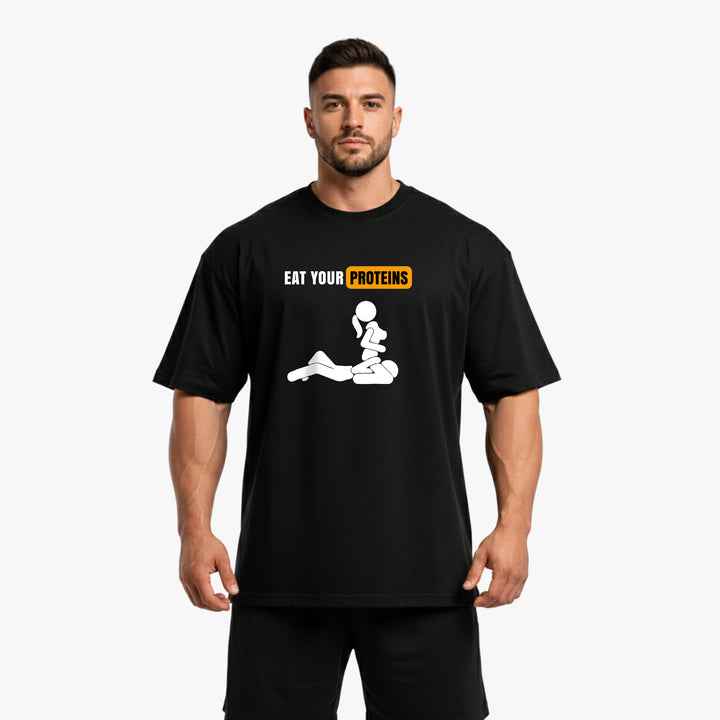 Eat Your Proteins Oversized Shirt