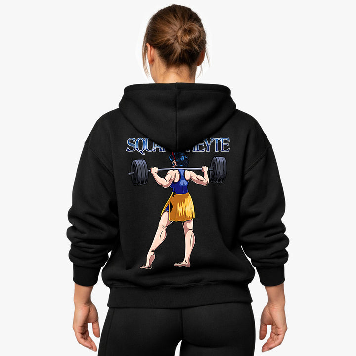 Squat Wheyte (Backprint) Oversized Hoodie