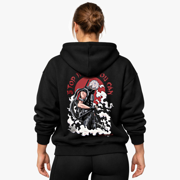 Stop me if you can Oversized (Backprint) Hoodie