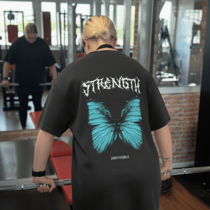 Strength (Backprint) Oversize Blast