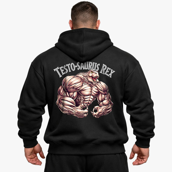 Testo-saurus rex Oversized (Backprint) Hoodie