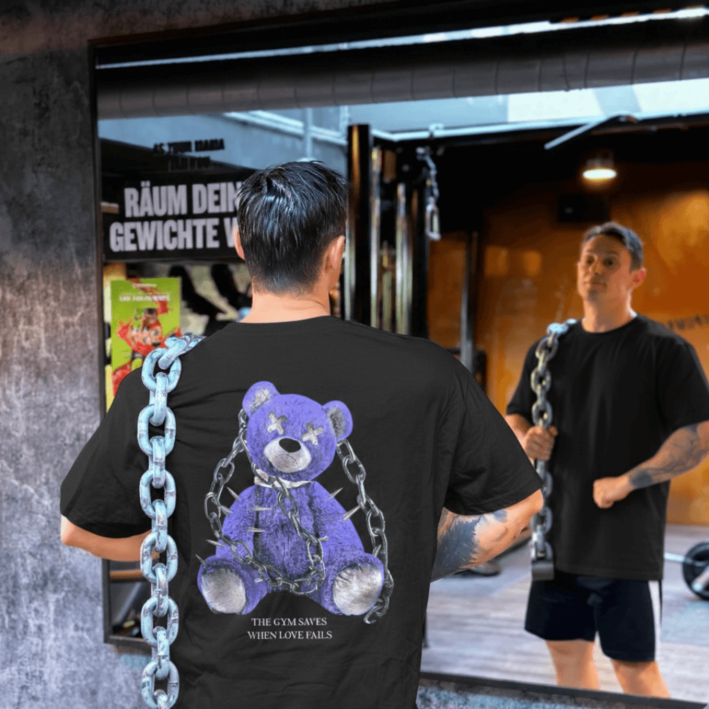 Gym saves (Backprint) Oversize Blast