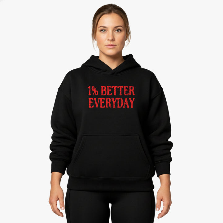 1% Better Everyday Oversized Hoodie