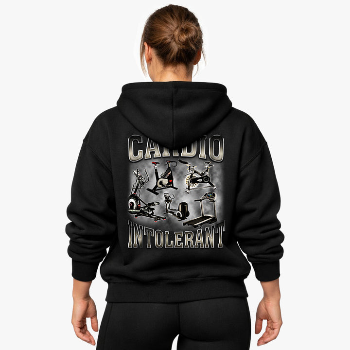 cardio intolerant Oversized Hoodie