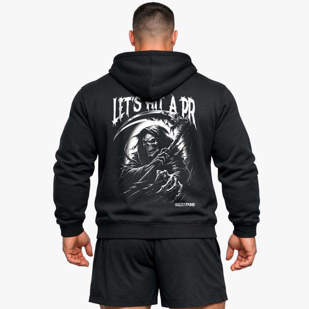 lets hit a pr (Backprint) Hoodie