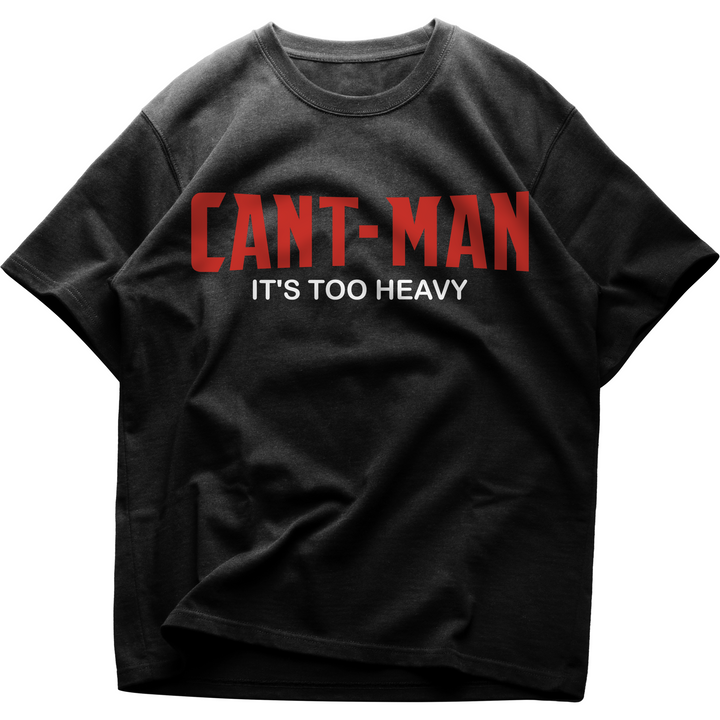 Can't-Man Oversized Shirt