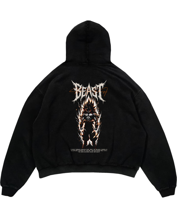 Beast Forever (Backprint) Oversized Hoodie