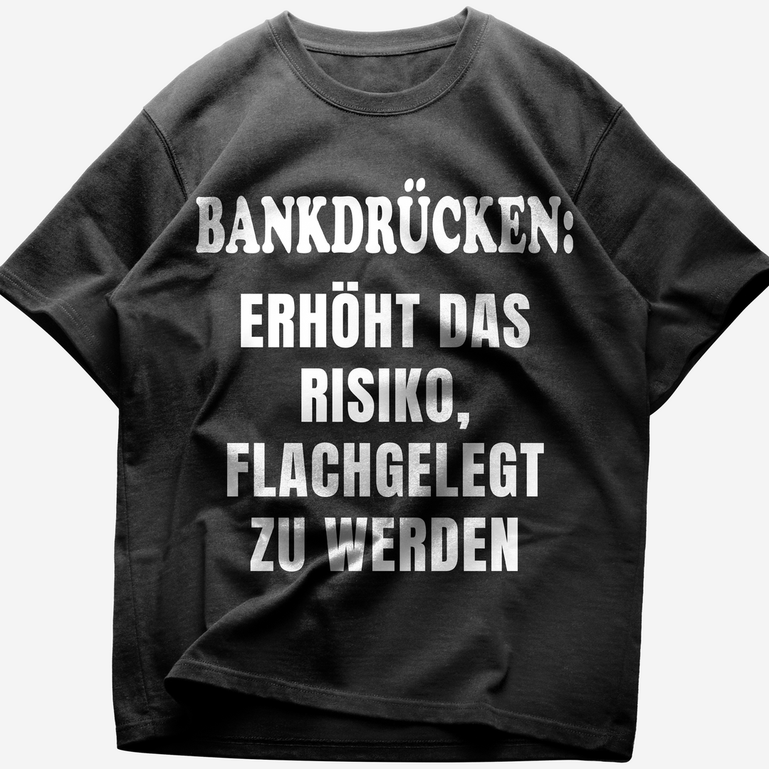 Bankdrücken Oversized Shirt