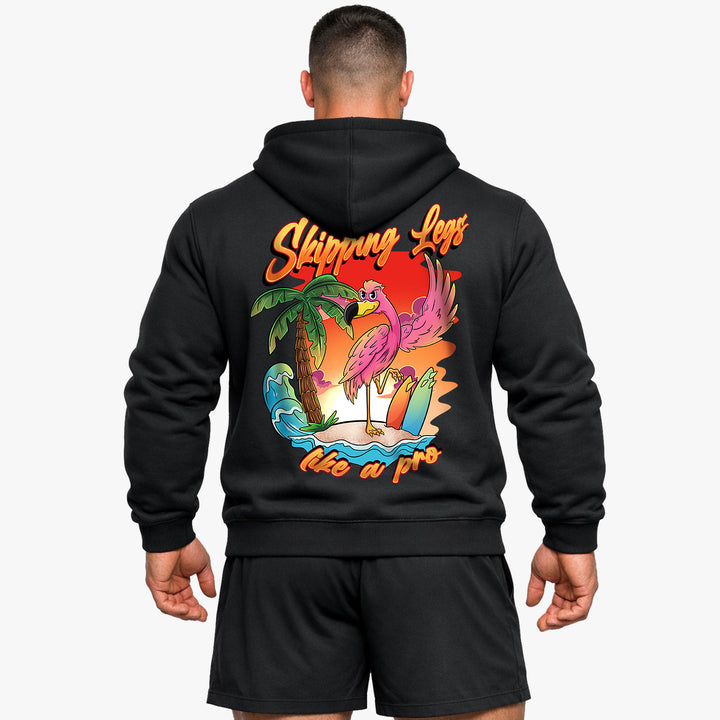 skipping legs (Backprint) Hoodie