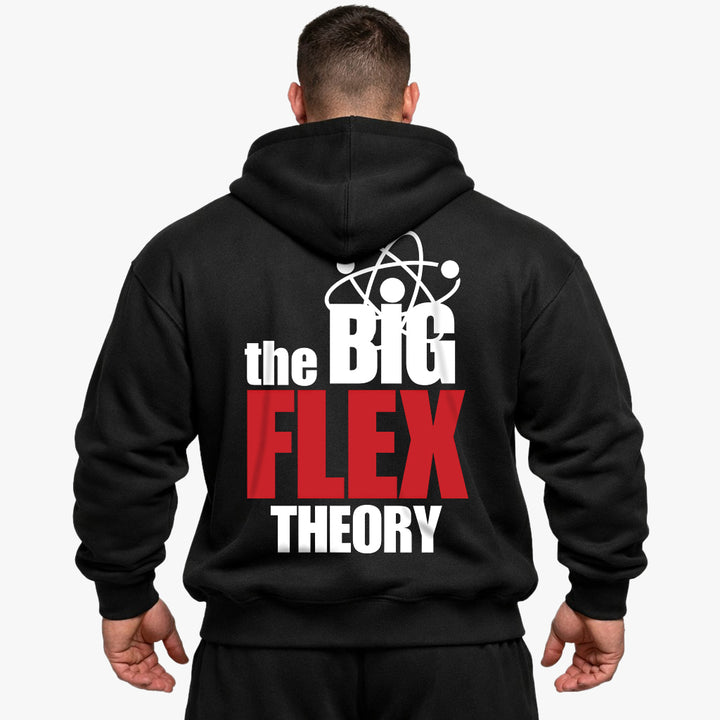 the big flex theory Oversized (Backprint) Hoodie