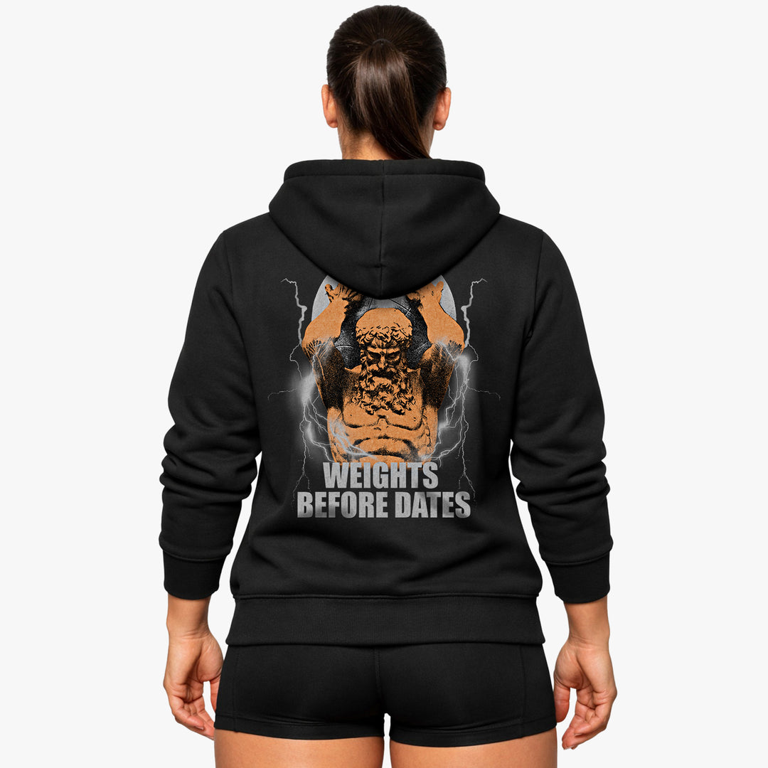 weights before dates Hoodie